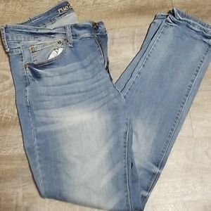 Rue 21 Faded Wash Skinny Jeans